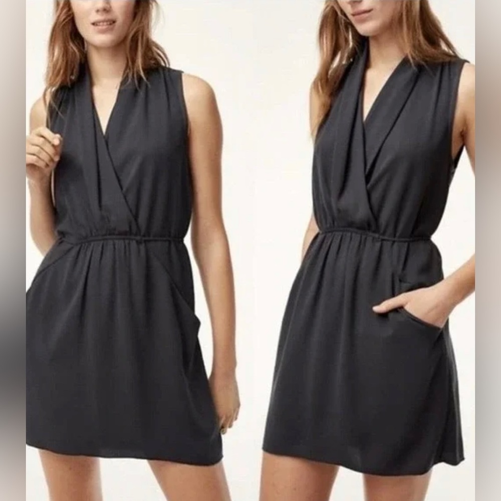 Wilfred {Aritizia} Sabine Black Dress